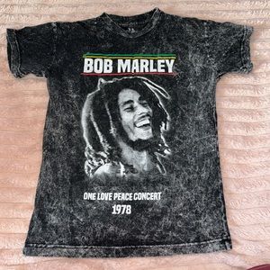 Bob Marley distressed Tee